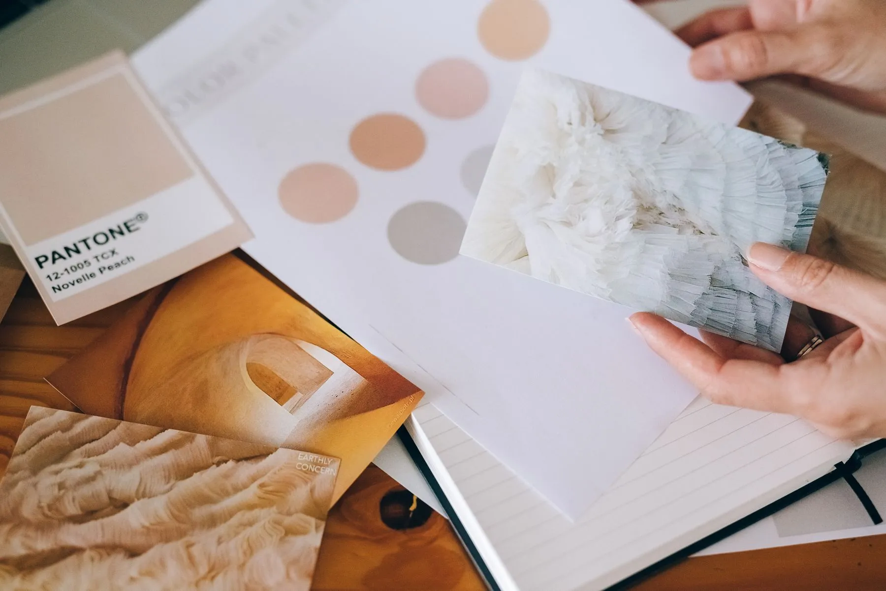 Material palette direction by D' Forte Interiors