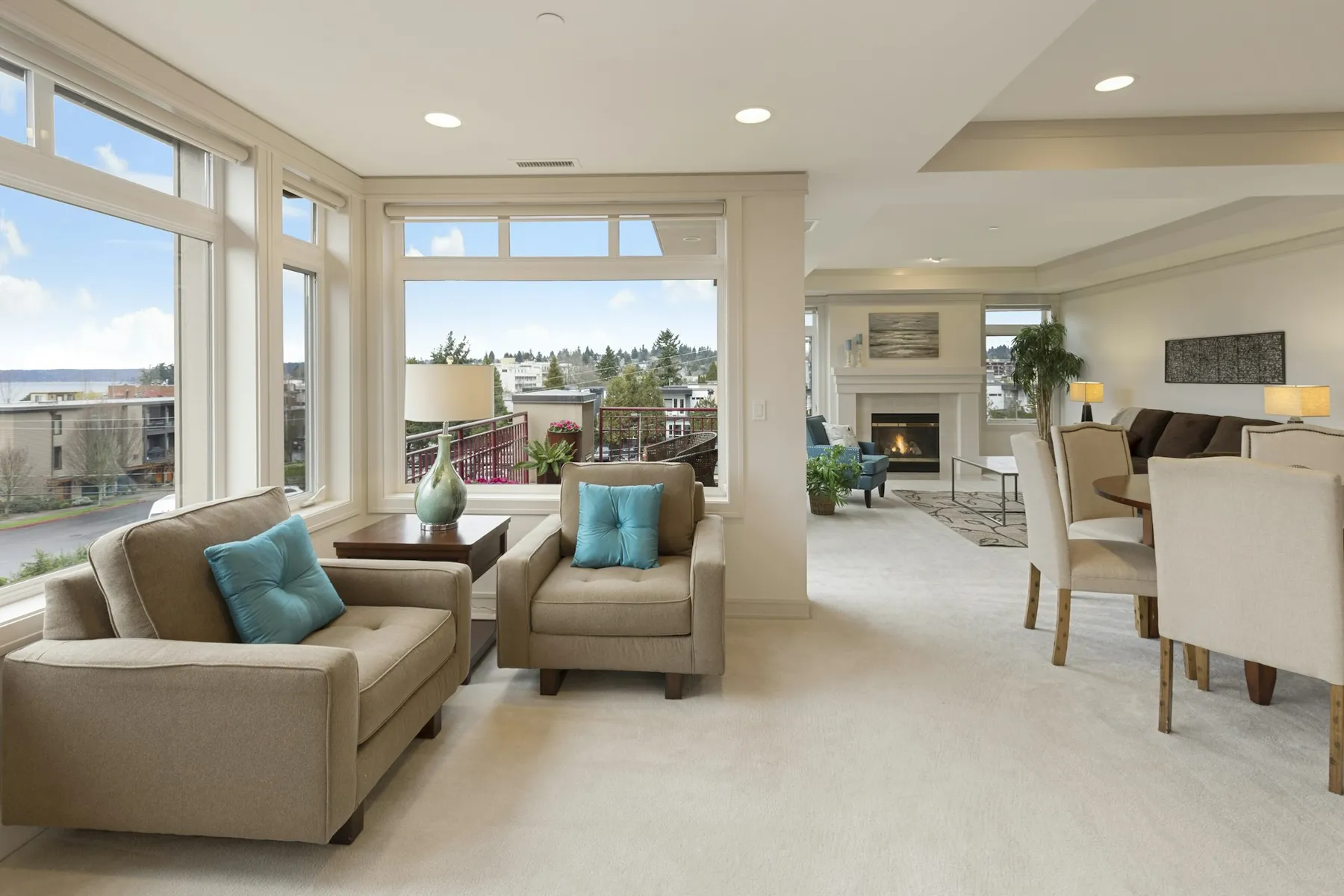 Luxury Living Room by D' Forte Interiors