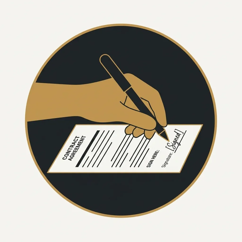 Client Signs