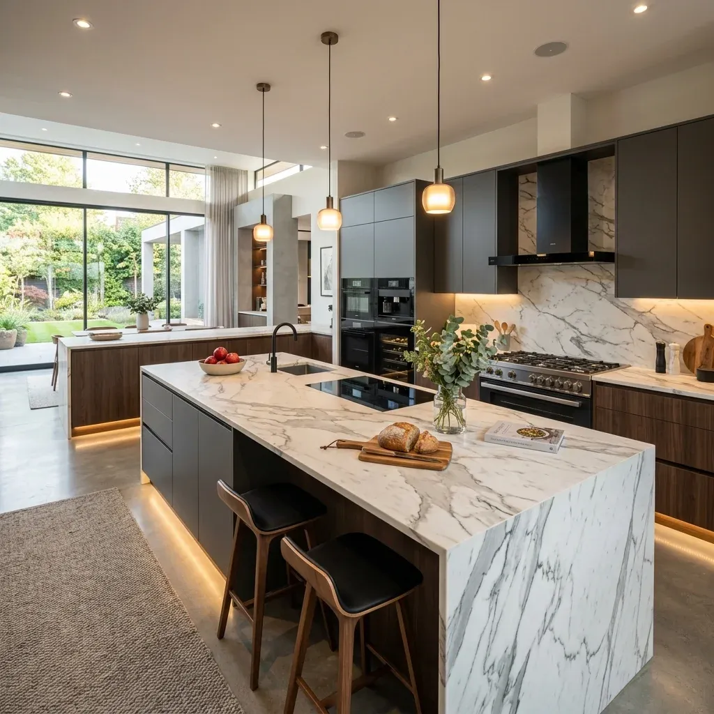 Luxury Modular Kitchen Concept by D'Forte Interiors